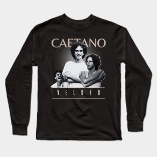 Caetano veloso +++ 70s aesthetic design Long Sleeve T-Shirt